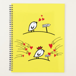 LOVE ECHO - Comic Birds Tweetlercools 1 Planner