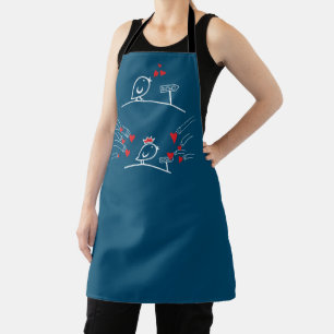 LOVE ECHO - Comic Birds Tweetlercools 2 Apron