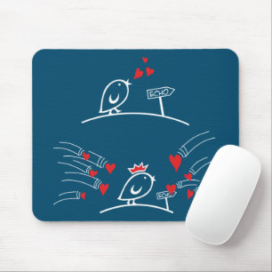 LOVE ECHO - Comic Birds Tweetlercools 2 Mouse Mat