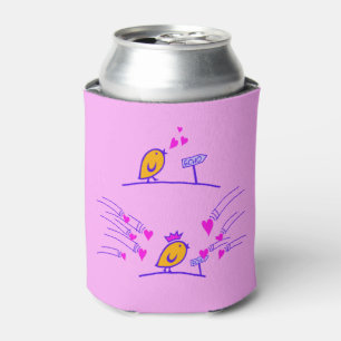 LOVE ECHO - Comic Birds Tweetlercools 3 Can Cooler