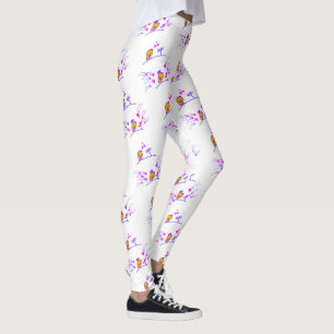 LOVE ECHO - Comic Birds Tweetlercools 3 Leggings