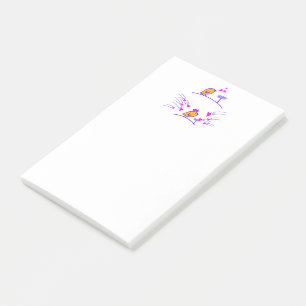 LOVE ECHO - Comic Birds Tweetlercools 3 Post-it Notes