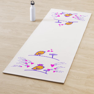 LOVE ECHO - Comic Birds Tweetlercools 3 Yoga Mat
