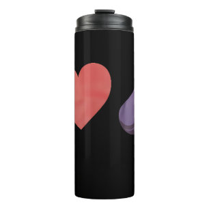 Love Eggplant Funny Gay LGBTQ Pride Thermal Tumbler