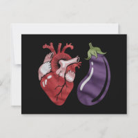Love Eggplant Funny Gay Pride Humour LGBTQ Joke