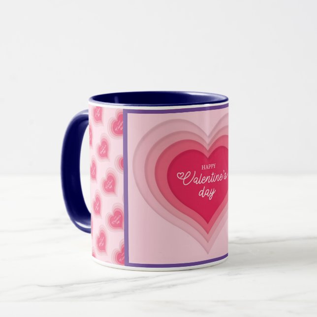 Love Elegant Modern Popular Best Heart Mug (Front Left)
