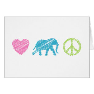 Love, Elephant and Peace