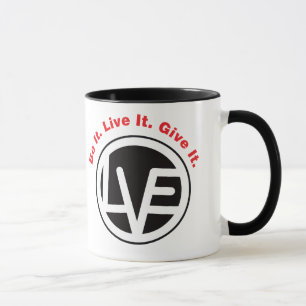 Love Emblem Ringer Mug