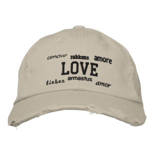 Love - Embroidered Hat