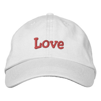 Love Embroidered Hat