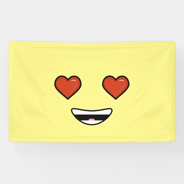 Love Emoji Banner (Horizontal)