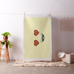 Love Emoji Fabric