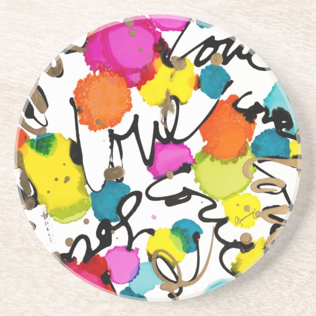 Love Encircles You Coaster (Front)