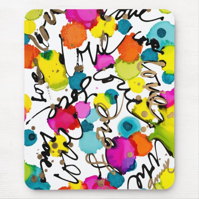 Love Encircles You Mouse Pad (Front)