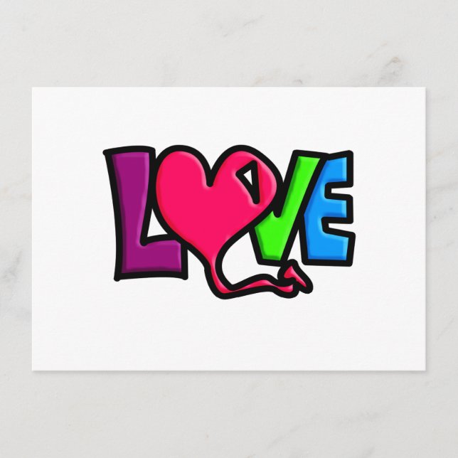 Love   enclosure card (Front)