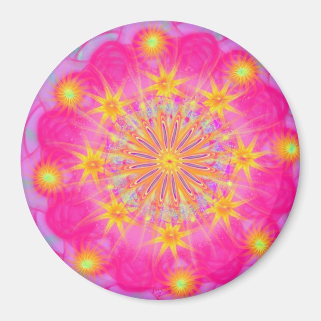 Love Energy by Power Flower Magnet (Front)