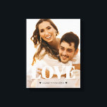 Love Engagement Photo Canvas Print<br><div class="desc">Love Engagement Photo Canvas Print</div>