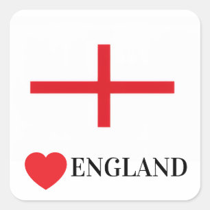 Love England Protest Sticker