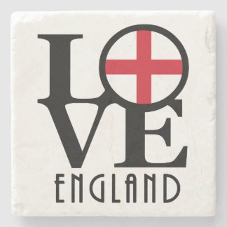 LOVE England Stone Coaster