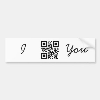 Love - English Bumper Sticker