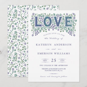 Love Entwined Wedding Invitation