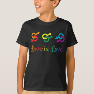 Love Equal Gender Rights Gay and Lesbian Pride T-Shirt