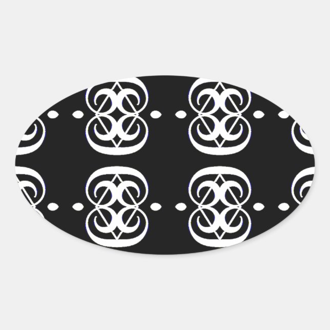 Love Equal_ Oval Sticker (Front)