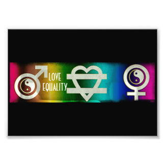 Love Equality Photo Print