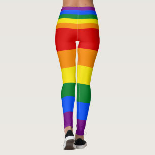 Love Equality Rainbow Flag LGBT Lesbian Gay Pride Leggings