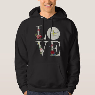 Love Eucharist First Holy Communion Christian Cath Hoodie