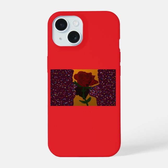 Love Ever After in the Garden iPhone 15 Case (Back)