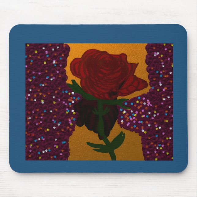 Love Ever After in the Garden Mouse Mat (Front)
