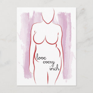 Love Every Inch Postcard