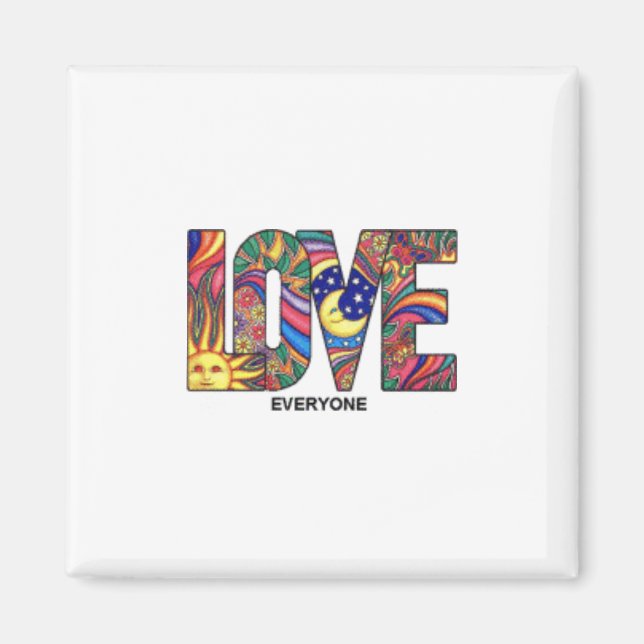 Love Everyone Magnet (Front)