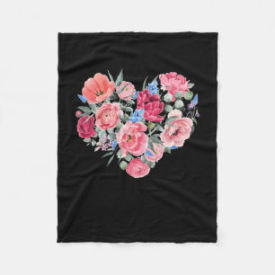 Love Everywhere Sticker Fleece Blanket