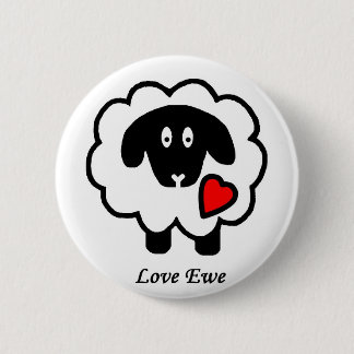 Love Ewe Button
