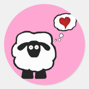 Love Ewe Stickers