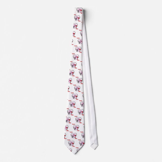 Love Ewe Valentine Tie (Front)