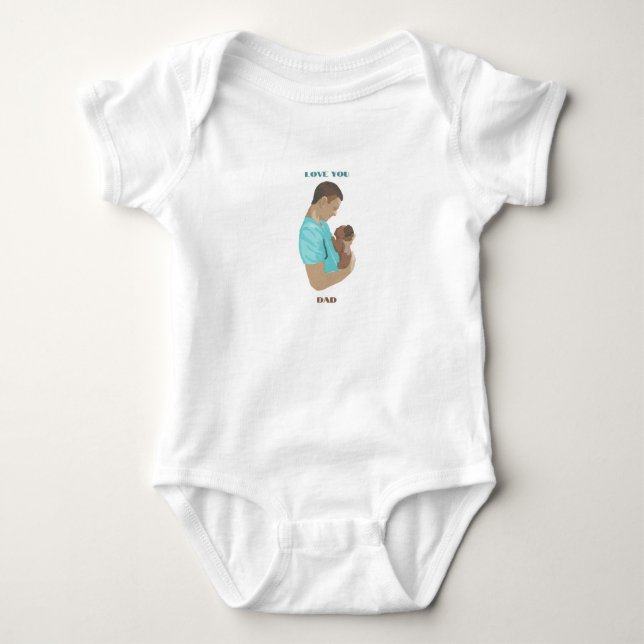 Love Expressive  Baby Bodysuit (Front)