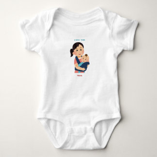 Love Expressive mum Baby Bodysuit