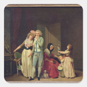 Love Extinguish it, or The Philosopher' Square Sticker