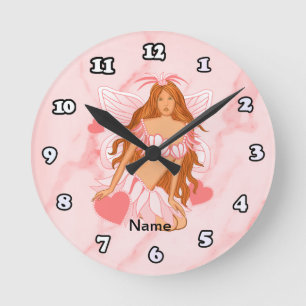 Love Fairy clock