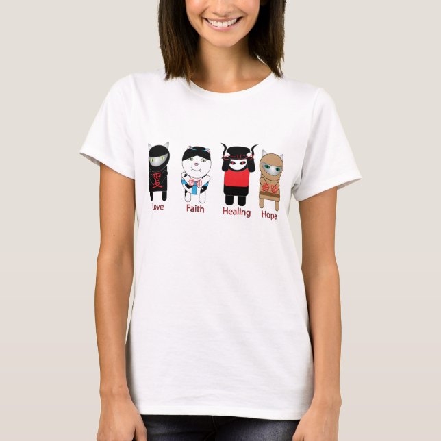 Love Faith Healing Hope Shirt (Front)