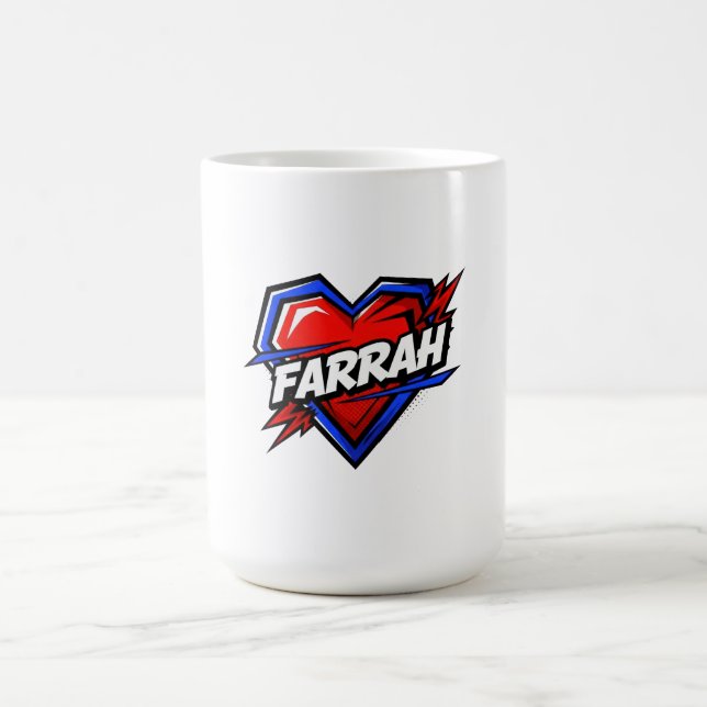 Love Farrah Coffee Mug (Center)