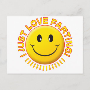 Love Farting Postcard