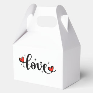 LOVE Favor Boxes – Sweet & Stylish Packaging for V