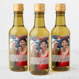 LOVE Favorite Photo Wine Label