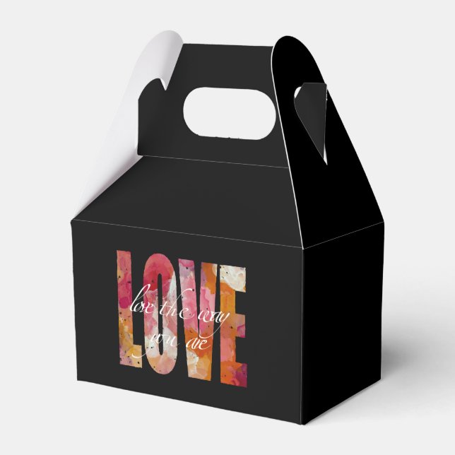 Love Favour Box (Front Side)