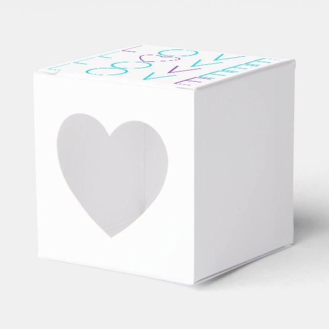 Love Favour Box (Front Side)