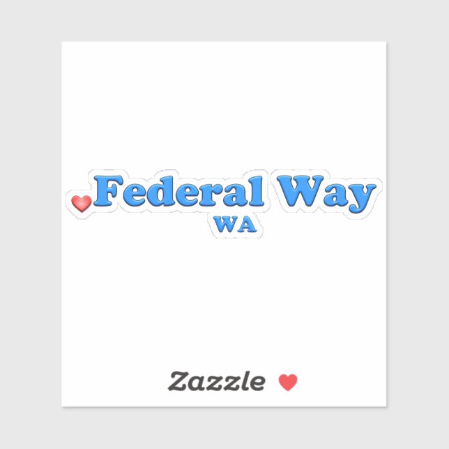 Love Federal Way WA (Sheet)